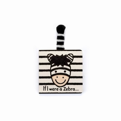 Jellycat If I were a Zebra Board Books New Zealand | RKIZM6498